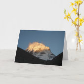 Zet Kailash op • Wenskaart Kaart (Gele Bloem)