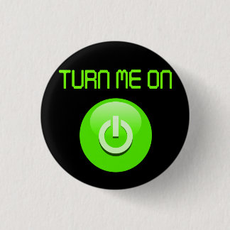 Zet me aan ronde button 3,2 cm