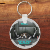 ZET OP JE ZITTGORDEL SLEUTELHANGER (Voorkant)