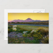 Zet Tongariro, Nieuw Zeeland op Briefkaart (Voorkant / Achterkant)