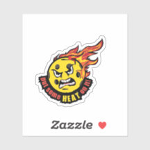 Zet wat warmte op het pickleball Sticker