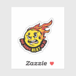 Zet wat warmte op het pickleball Sticker