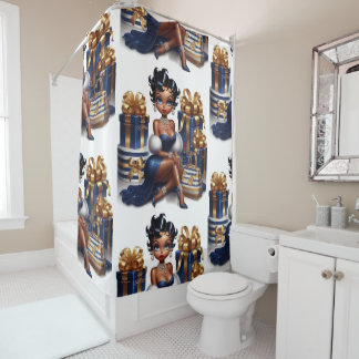 Zeta Glam Shower Curtain Douchegordijn