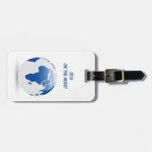 Zeta Phi Beta Bagage Label (Voorkant horizontaal)