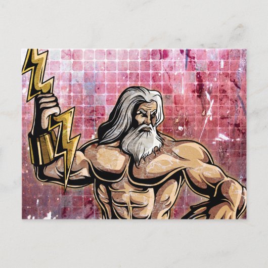 Zeus Briefkaart (Voorkant)