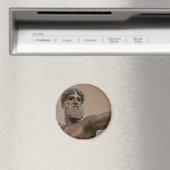 Zeus bronze standbeeld in Athene Griekenland Magneet (Insitu (Vaatwasser))
