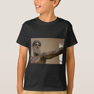 Zeus bronze standbeeld in Athene Griekenland T-shirt