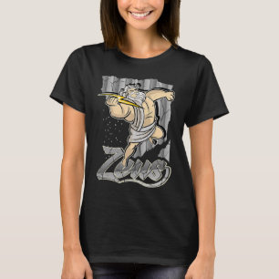 Zeus Grieks God Hero Kostuum Opleiding God of War T-shirt