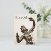 Zeus, Griekse god Briefkaart (Staand voorkant)