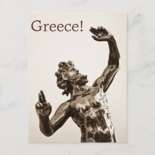 Zeus, Griekse god Briefkaart