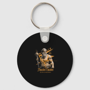 Zeus Griekse Goden Onweer Mythologie Gym Fitness M Sleutelhanger