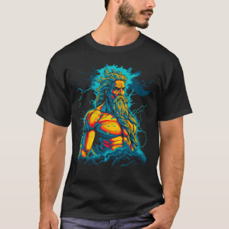 Zeus Griekse Mythologie God van de Hemel T-shirt