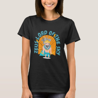 zeus heer dondergod werp werpt t-shirt