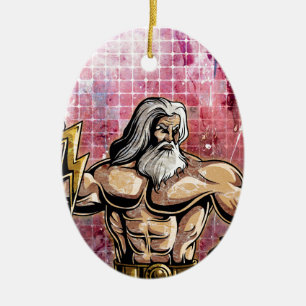 Zeus Keramisch Ornament