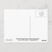 Zeus, Levade dans les piliers Carte postale (Dos)