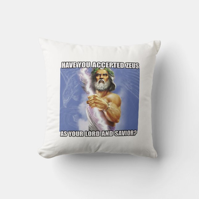 Zeus pillow kussen (Voorkant)