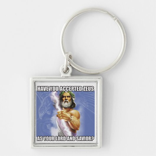 Zeus sleutelhanger (Voorkant)