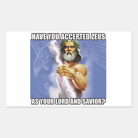 Zeus sticker (Voorkant)