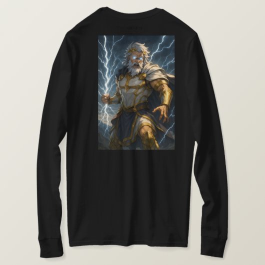 Zeus T-shirt (Design achterkant)