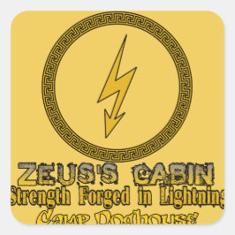 Zeus's Cabin Strength Sticker