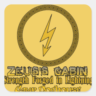Zeus's Cabin Strength Sticker