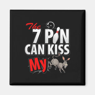 Zeven 7 Pin Kan Kus Mijn Grappige 10 Pin Bowling M Magneet