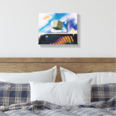 Zeven afmetingen canvas afdruk (Insitu (Slaapkamer))