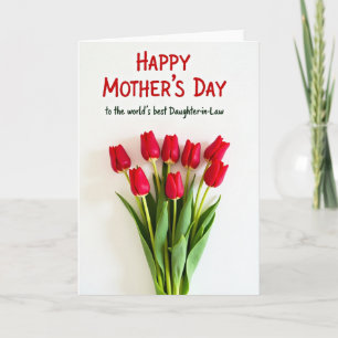 Zeven Bloesems Moederdagkaart Kaart