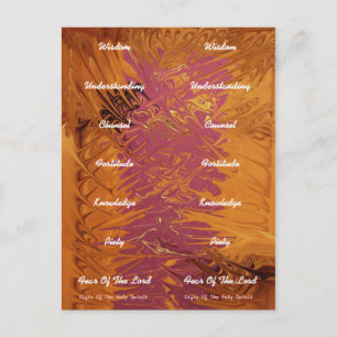 Zeven cadeautjes - BLADWIJZER Briefkaart