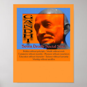 Zeven dagen durende herkenning van sociale zonden  poster