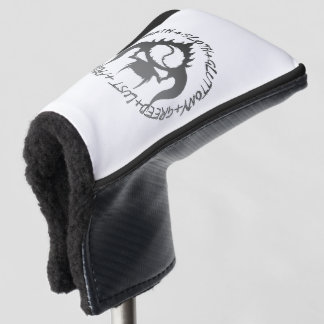 Zeven dodelijk zonden putter golfheadcover
