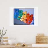 ZEVEN GEZIEN VAN EVE POSTER (Keuken)