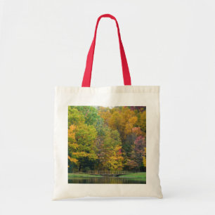Zeven Herfst Bridge II Autumn Landschap Tote Bag