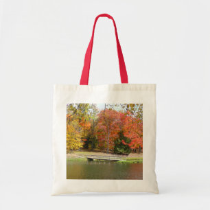 Zeven Herfst Bridge III Autumn Landschap Tote Bag