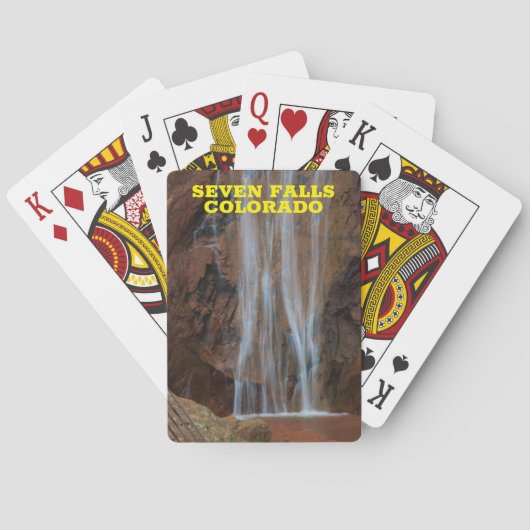 Zeven Herfsten Colorado Pokerkaarten (Achterkant)
