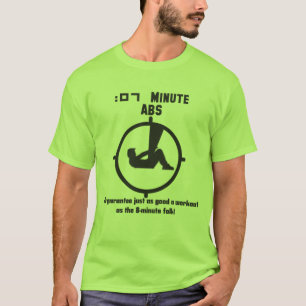 Zeven minuten abs t-shirt