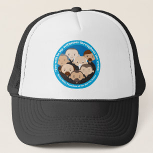 Zeven oprichters van de Servische Orde Trucker Pet