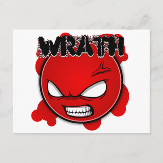Zeven sinusgezichten - Wrath Briefkaart