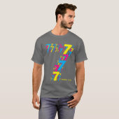 zeven t-shirt (Voorkant volledig)