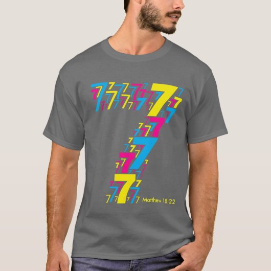 zeven t-shirt (Voorkant)