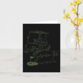 Zeven T-shirt nog steeds op par 70e verjaardag Gol Kaart (Gele Bloem)