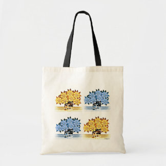 Zeven ventilatorontwerp-Tas Tote Bag