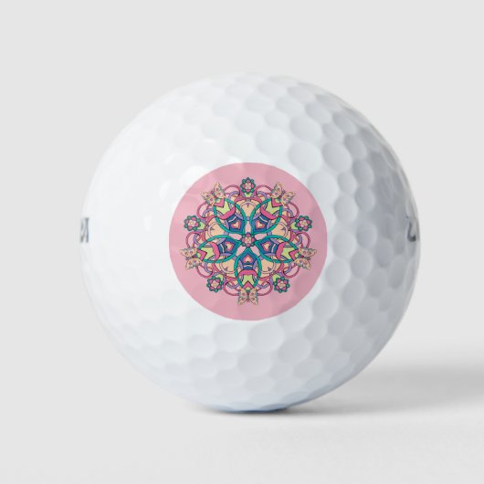 Zeven vlinders golfballen (Voorkant)