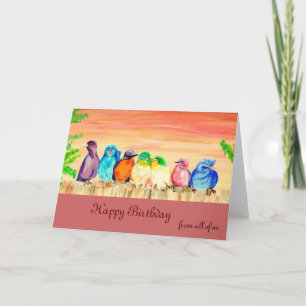 Zeven vriendenkaart kaart