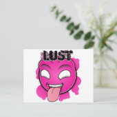 Zeven zingezichten - Lust Briefkaart (Staand voorkant)