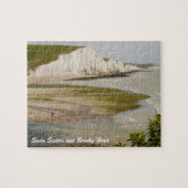 Zeven zussen en beachy Head Puzzle Legpuzzel (Horizontaal)