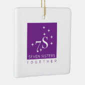 Zeven zussen samen keramisch ornament (Rechts)