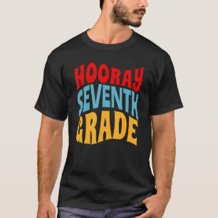 Zevende graad leraar Eerste dag van de zevende sch T-shirt