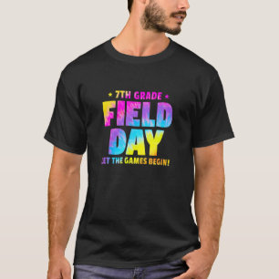 Zevende Grade Velddag laat de Spelen met Stropdas T-shirt