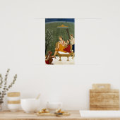 Zevende Incarnatie van Vishnu als Rama-Chandra Poster (Keuken)